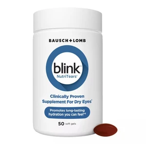 Blink NutriTears Softgels for Dry Eye Relief 50Ea