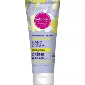 EOS Shea Better Ultra Derm Hand Cream Vanilla Cashmere Smooth on Lotion for Dry Skin 2.5Oz (74ml)