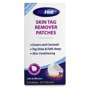 Provent Skin Tag Remover Patches Safe and Effective Tag Dries and Falls Away 30Ea