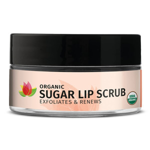 Reviva Organic Sugar Lip Scrub for Lip Exfoliation and Smoothing 0.5Oz (15g)
