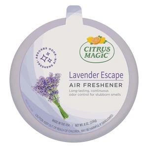 Citrus Magic Lavender Escape Solid Air Freshener for Odor Elimination 8Oz (226g), Pack of 6