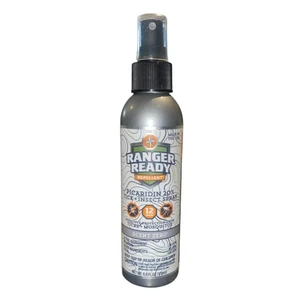 Ranger Ready Picaridin 20 Percent Tick Insect Repellent Spray Scent Zero 6Oz (178ml), 6Ea