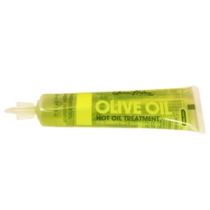 Queen Helene Olive Oil Hot Oil Treatment for Dry Frizzy and Damaged Hair 1Oz (30ml)