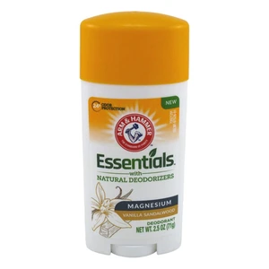 Arm & Hammer Essentials with Natural Deodorizers Magnesium Vanilla Sandalwood 2.5Oz (71g)