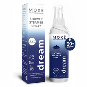 Moxe Dream Shower Steamer Spray with Pure Essential Oils Promotes Deep Relaxation and Restful Sleep 2Oz (59ml)