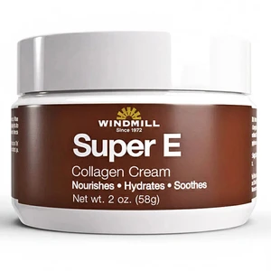 Windmill Super E Collagen Anti-Aging Face Cream with Vitamin E 2Oz (58g)