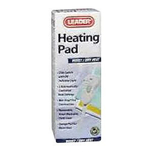 Leader King Size LCD Electric Digital Moist/Dry Heating Pad, 12 x 14, 1 Ea Leader King Size LCD Electric Digital Moist/Dry Heating Pad, 12 x 14, 1 Ea