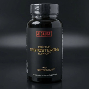 4 Gauge Fitness Testosterone Boosters Dietary Supplement Casules Support Cognitive Function 60Ea