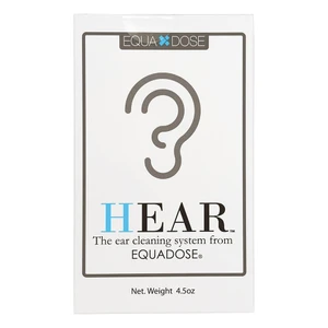 Equadose Hear the Ear Cleaning System Earwax Removal Kit Safe and Effective Irrigation System 1Ea