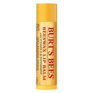 Burts Bees Beeswax Lip Balm with Vitamin E and Peppermint 0.15Oz (4.25g) 36Ea