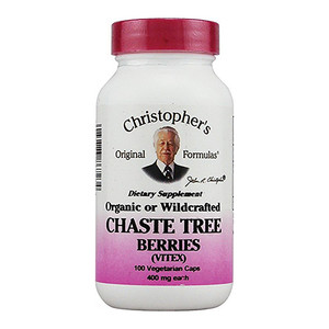 Dr. Christophers Chaste Tree Berries Vegetarian Capsules - 100 Ea