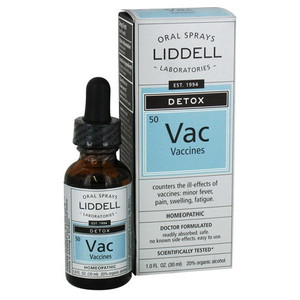 Liddell Laboratories Vac Detox Vaccines Homeopathic, Oral Spray - 1 Oz