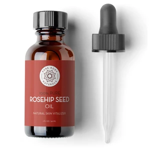 Pure Body Naturals Pure Rosehip Seed Oil Natural Skin Vitalizer Reduce Appearance of Scars 1Oz (30ml)