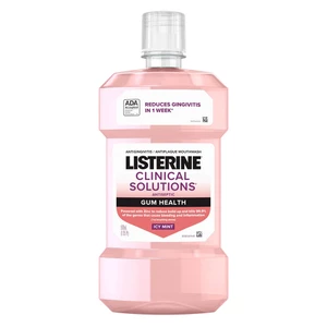 Listerine Clinical Solutions Gum Health Mouthwash for Plaque and Gingivitis Control Icy Mint 16.9Oz (500ml)