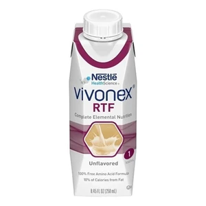 Nestle Vivonex RTF Complete Elemental Nutrition Unflavored 8.45Oz (250ml)