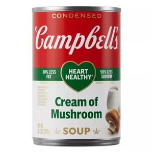 Campbells Heart Healthy Cream of Mushroom Soup 10.5Oz (298g)