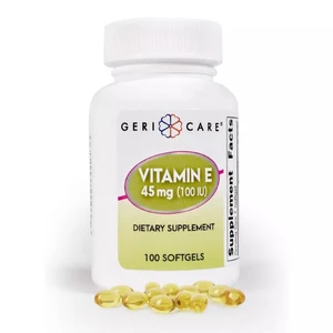 Geri Care Vitamin E 45 mg Softgels for Antioxidant Support 100Ea