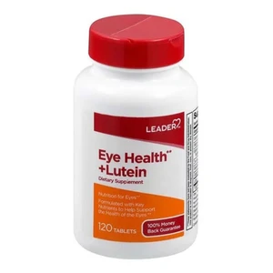 Leader Vision Health Eye Vitamin and Mineral Softgels for Eye Health Support 120Ea