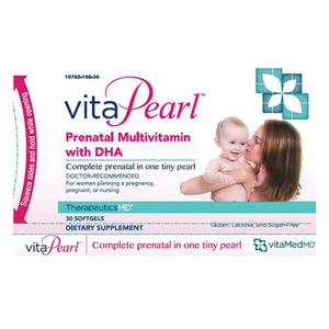 Vitapearl Parental Multivatamin with DHA Therapeutics Softgel Capsules Helps Vital Nutrients 30Ea