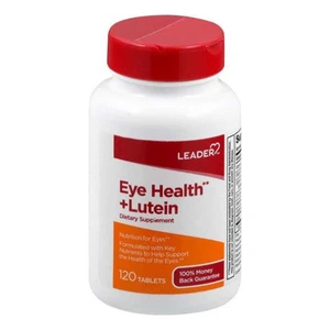 Leader Eye Health Plus Lutein Tablets for Healthy Vision Support 120Ea