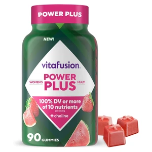 Vitafusion Womens Power Plus Multivitamin Gummies for Daily Wellness 90Ea