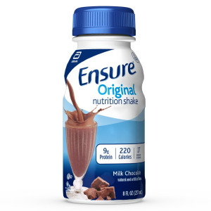 Ensure Original Nutrition Shake Milk Chocolate Complete Balanced Nutrition 8Oz (237ml), Pack of 24