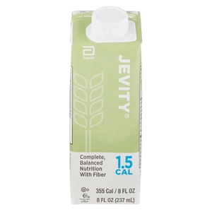 Jevity 1.5 Cal Complete Balanced Nutrition With Fiber 8Oz (237ml), Pack of 24