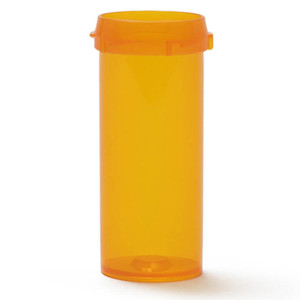 Berry Friendly Safe Amber Plastic Vial VL16 16 Dram 270Ea