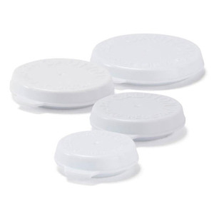 Berry Friendly Safe White Cap NS1316 Vial Closure 13 16 Dram 200Ea