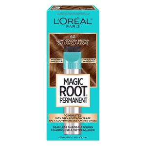 LOreal Paris Magic Root Permanent Hair Color 6G Light Golden Brown Gray Coverage 1Ea