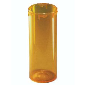 Centor Vial Amber SL 20 Dram Precise Pak Screw Loc Child Resistant Plastic for Medication Packaging 180Ea