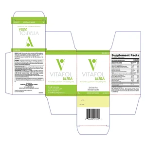 Vitafol Ultra Prenatal Supplement with 200mg DHA Dietary Supplement Softel Capsules Nutritional Support 30Ea