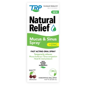 TRP Natural Relief Mucus and Sinus Oral Spray 0.67Oz (20ml)