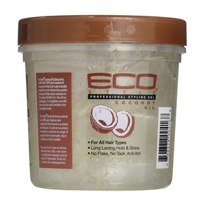 Eco Style Professional Styling Gel Coconut Oil Max Hold For All Hair Types, 16 oz Eco Style Professional Styling Gel Coconut Oil Max Hold For All Hair Types, 16 oz