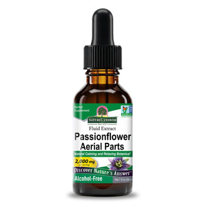 Natures Answer Passionflower Aerial Parts 2000mg Extract Supports Restful Sleep 1Oz (30ml)