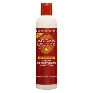 Creme of Nature Argan Oil Creamy Oil Moisturizing Hair Lotion 8.5Oz (250ml)