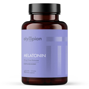 Olympian Labs Melatonin Time Release 10mg Sleep Aid Vegan Tablets Supports Better Sleep 60Ea