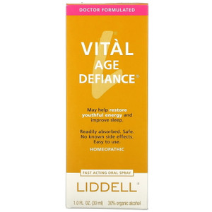 Liddell Laboratories Vital Age Defiance Homeopathic Oral Spray 1 Oz Liddell Laboratories Vital Age Defiance Homeopathic Oral Spray 1 Oz