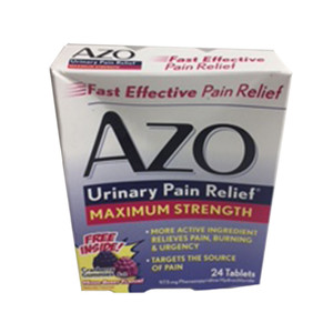 Azo Maximum Strength Urinary Pain Relief Tablets, 24 ea Azo Maximum Strength Urinary Pain Relief Tablets, 24 ea