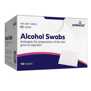 Alcohol Swabs Regular Bd - 100 Each