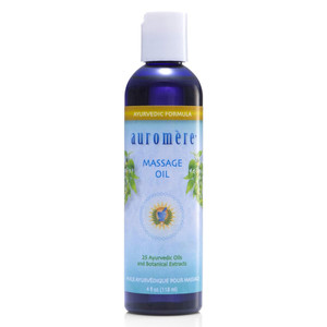 Auromere Ayurvedic Massage Oil Relaxing and Nourishing Herbal Formula 4Oz (118ml)