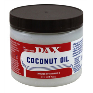 Dax Coconut Oil Enriched with Vitamin E Moisture into Hair and Skin for Healthy Shiny Hair 14Oz (397g)