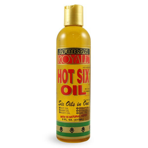 African Royale Hot Six Oils in One with 15 Natural Herbs 8Oz (237ml)