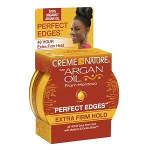 Creme of Nature with Argan Oil Perfect Edges Extra Firm Hold Edge Control 2.25Oz (63.7g)