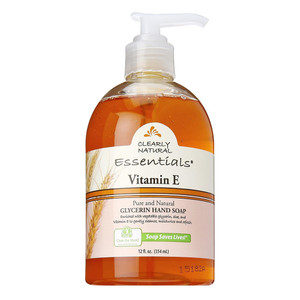 Clearly Natural Vitamin E Liquid Glycerin Soap Moisturizing Hand Soap Pump 12Oz (354ml)