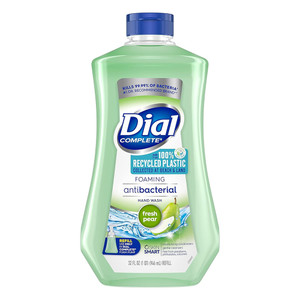 Dial Complete Antibacterial Foaming Hand Wash Refill Antibacterial Cleansing Formula 32Oz (946ml)