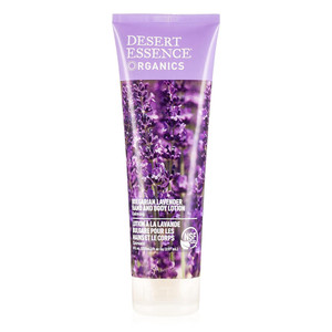 Desert Essence Organics Hand and Body Lotion Bulgarian Lavender Nourishing Moisturizing Formula 8Oz (237ml)