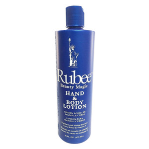 Rubee Hand and Body Lotion Nourishes Skin from Dryness and Irritation 16Oz (473g)