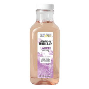 Aura Cacia Aromatherapy Bubble Bath Relaxing Lavender Calming and Stress Relief Formula