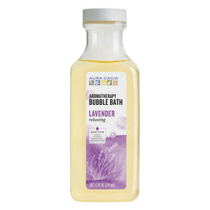 Aura Cacia Aromatherapy Bubble Bath, Relaxing Lavender, 13 Oz